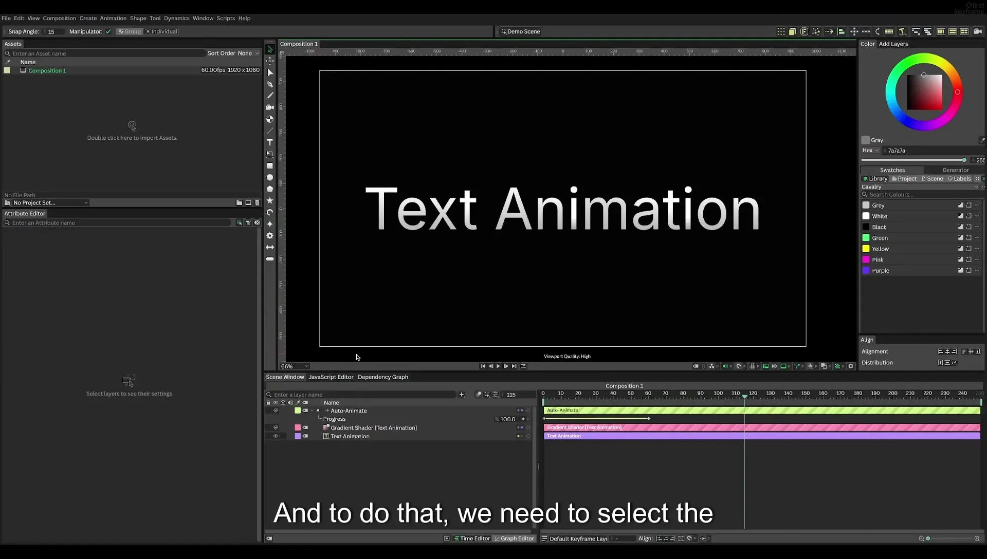 04 Animate Text Like Apple in Cavalry App (free) - Image 409
