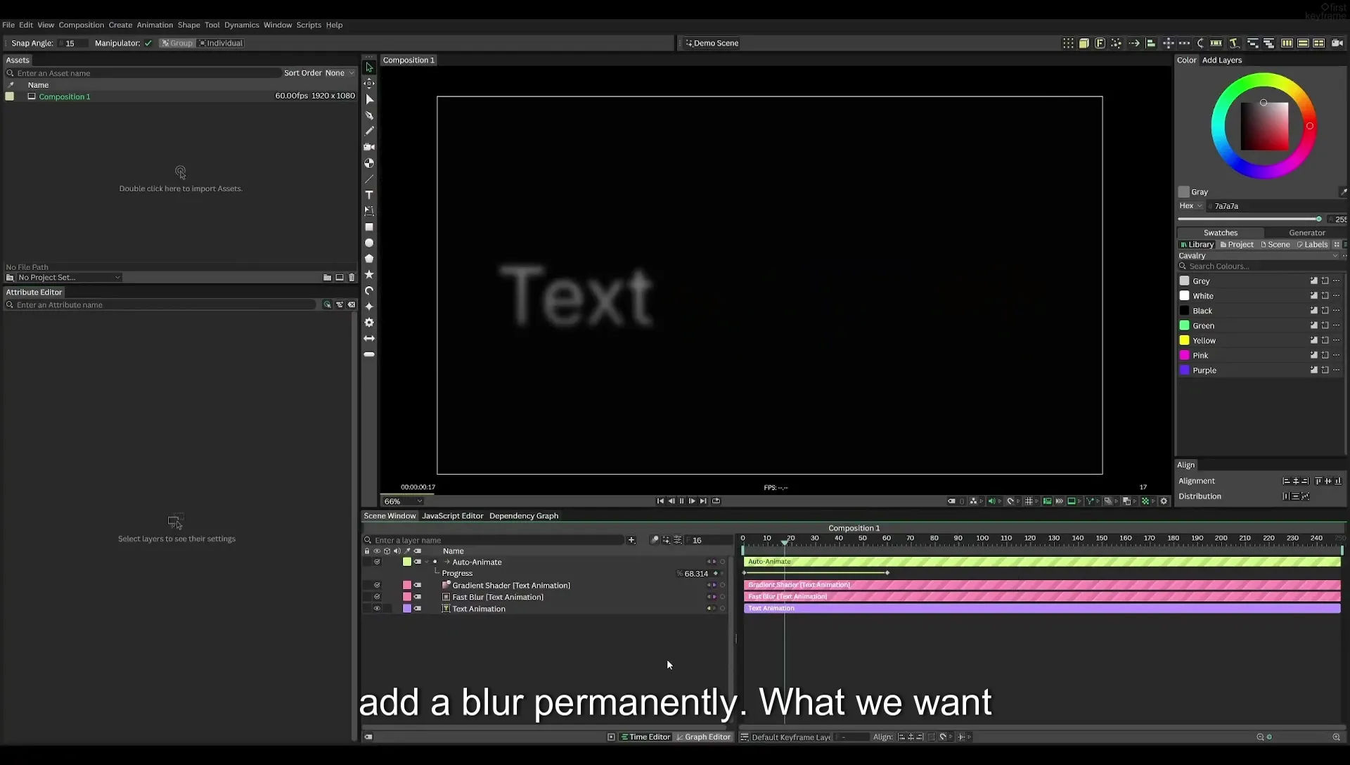 04 Animate Text Like Apple in Cavalry App (free) - Image 428