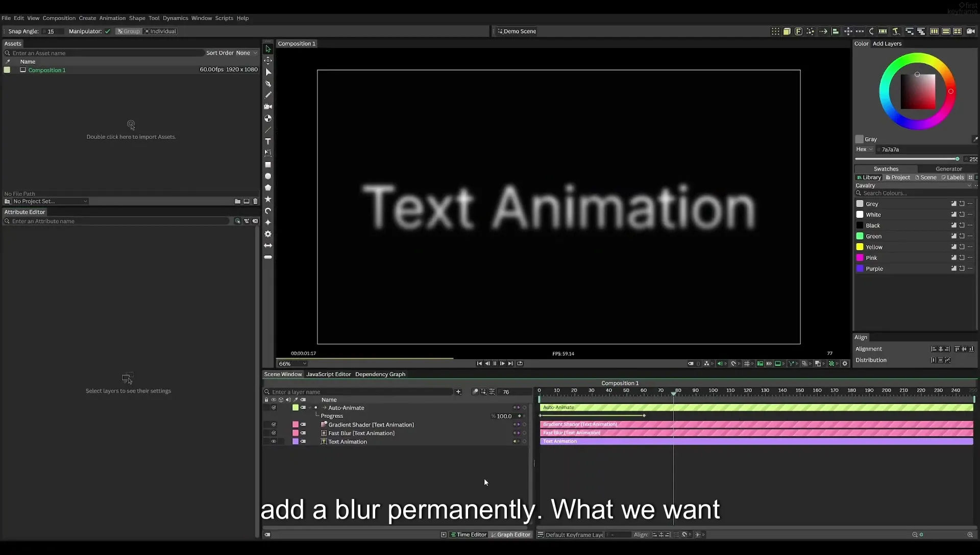 04 Animate Text Like Apple in Cavalry App (free) - Image 430