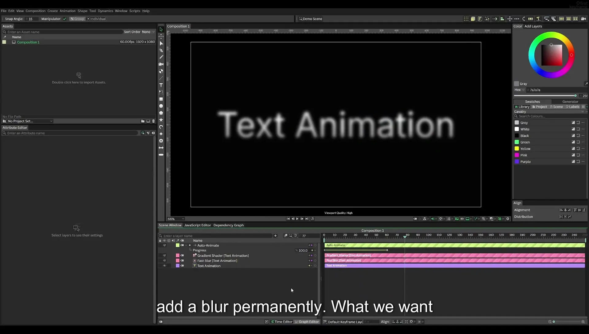 04 Animate Text Like Apple in Cavalry App (free) - Image 432