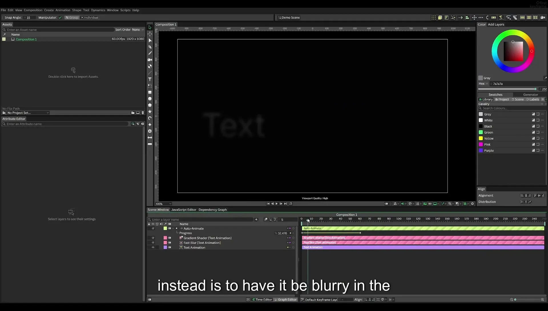 04 Animate Text Like Apple in Cavalry App (free) - Image 436