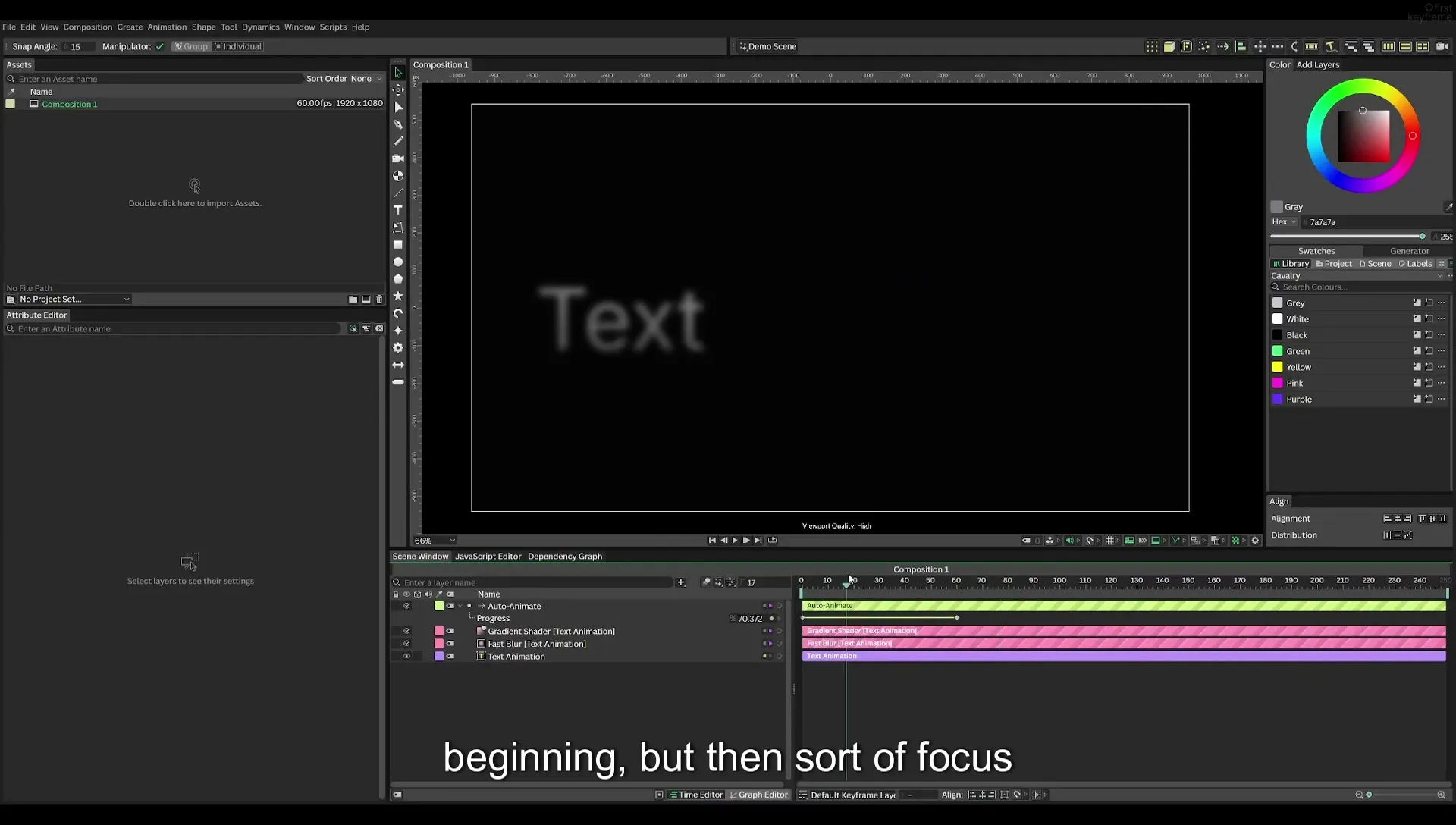 04 Animate Text Like Apple in Cavalry App (free) - Image 438