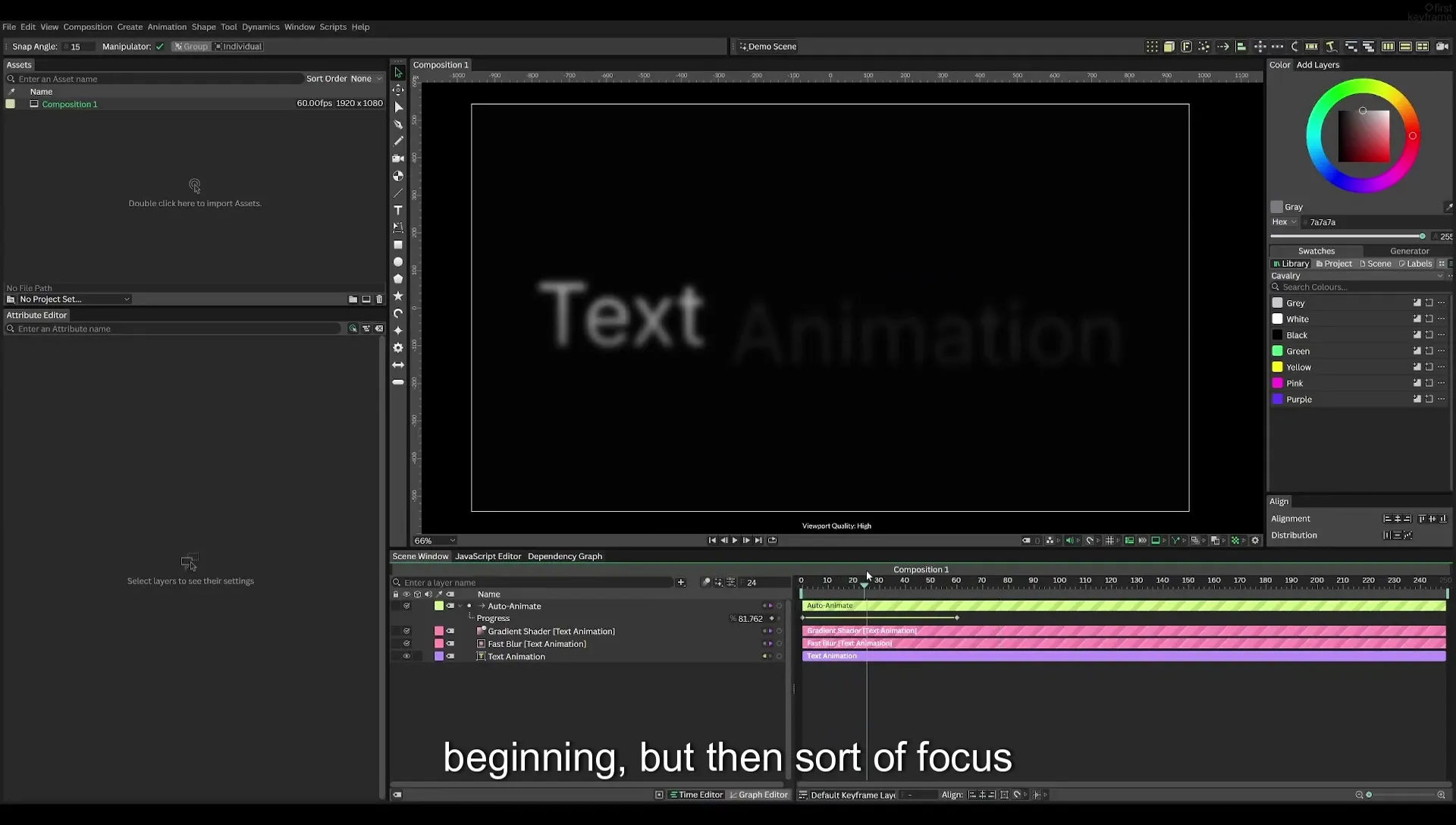 04 Animate Text Like Apple in Cavalry App (free) - Image 439