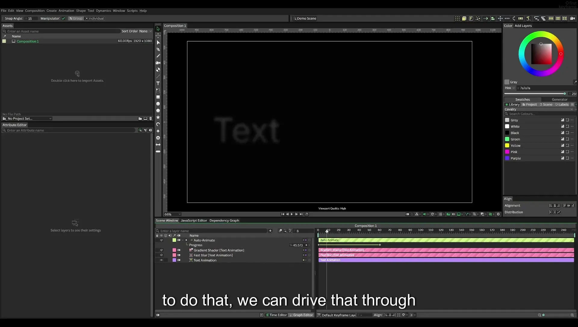 04 Animate Text Like Apple in Cavalry App (free) - Image 449