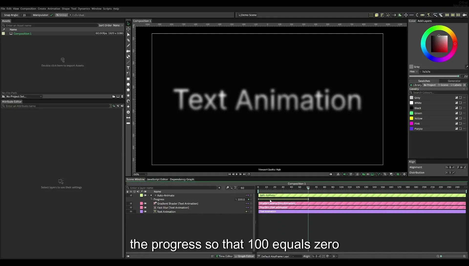 04 Animate Text Like Apple in Cavalry App (free) - Image 454