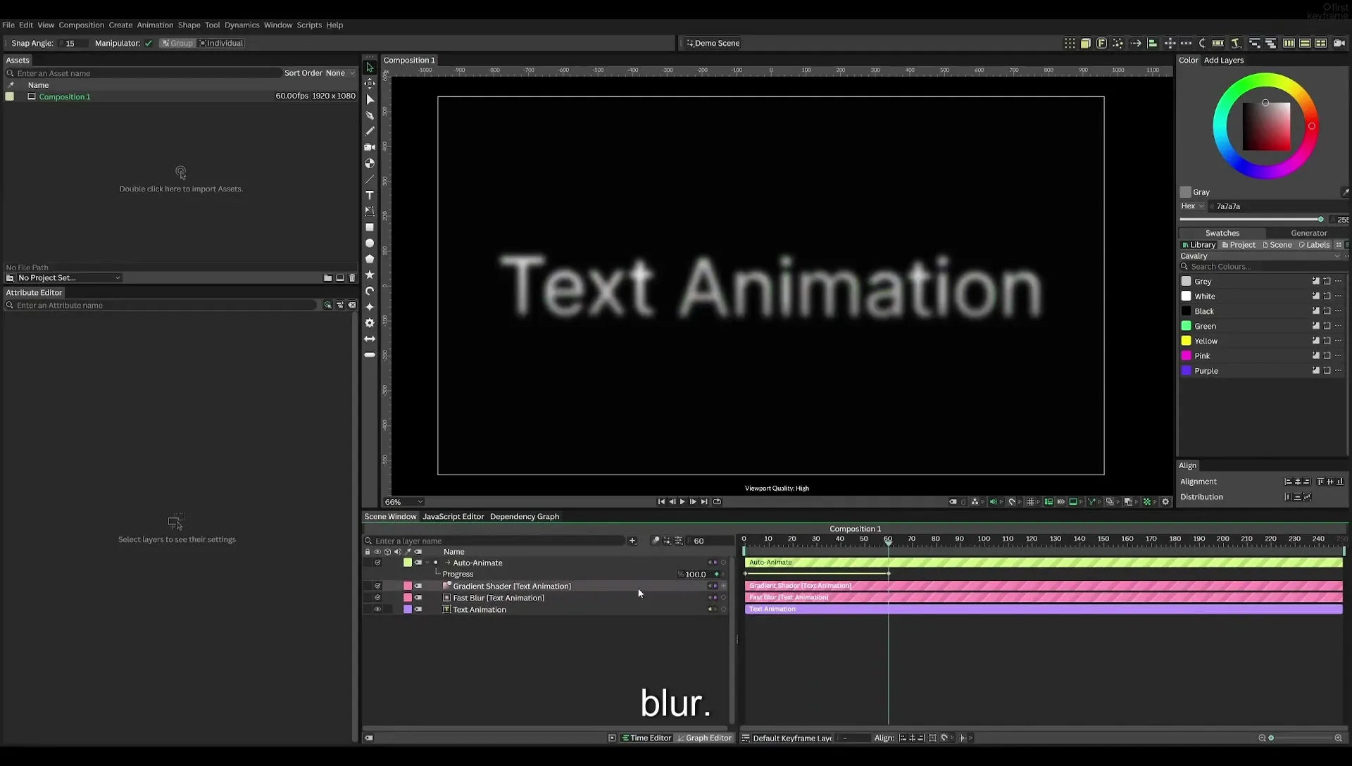 04 Animate Text Like Apple in Cavalry App (free) - Image 459