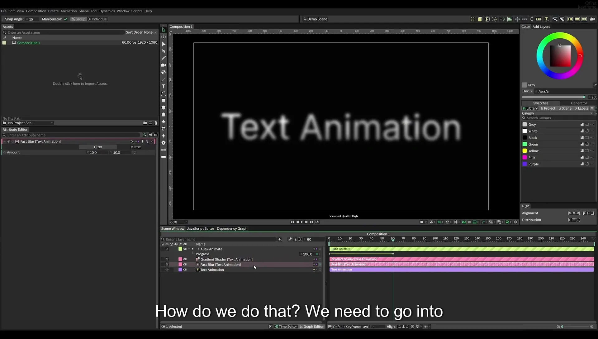 04 Animate Text Like Apple in Cavalry App (free) - Image 463