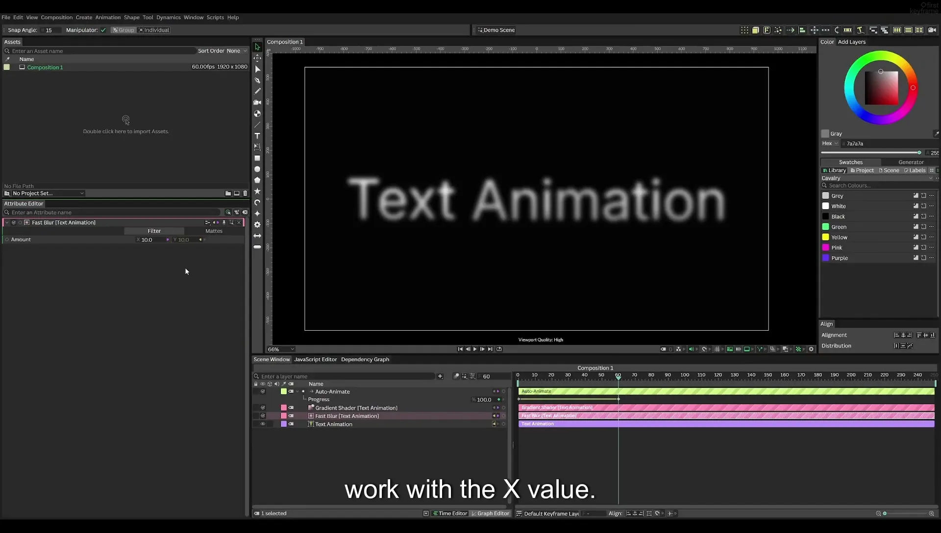 04 Animate Text Like Apple in Cavalry App (free) - Image 492