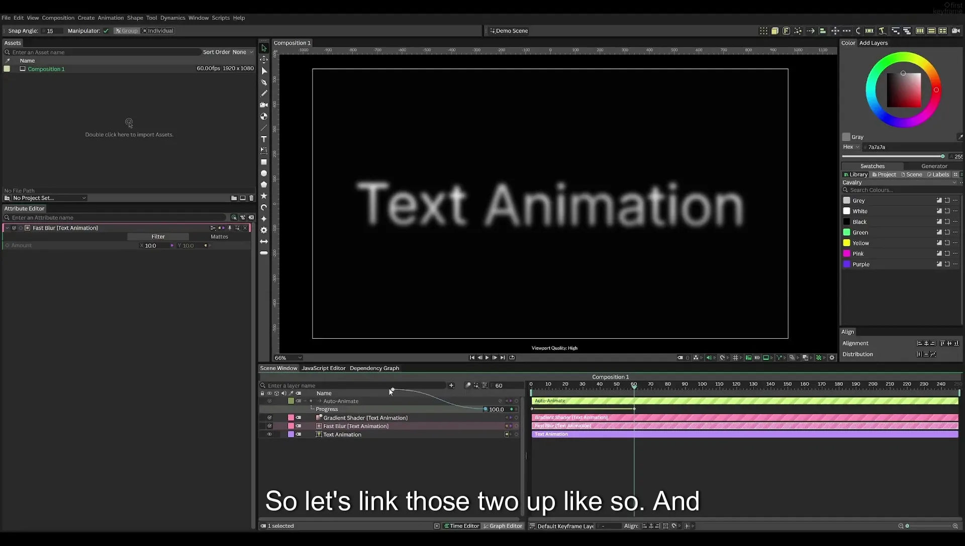 04 Animate Text Like Apple in Cavalry App (free) - Image 504