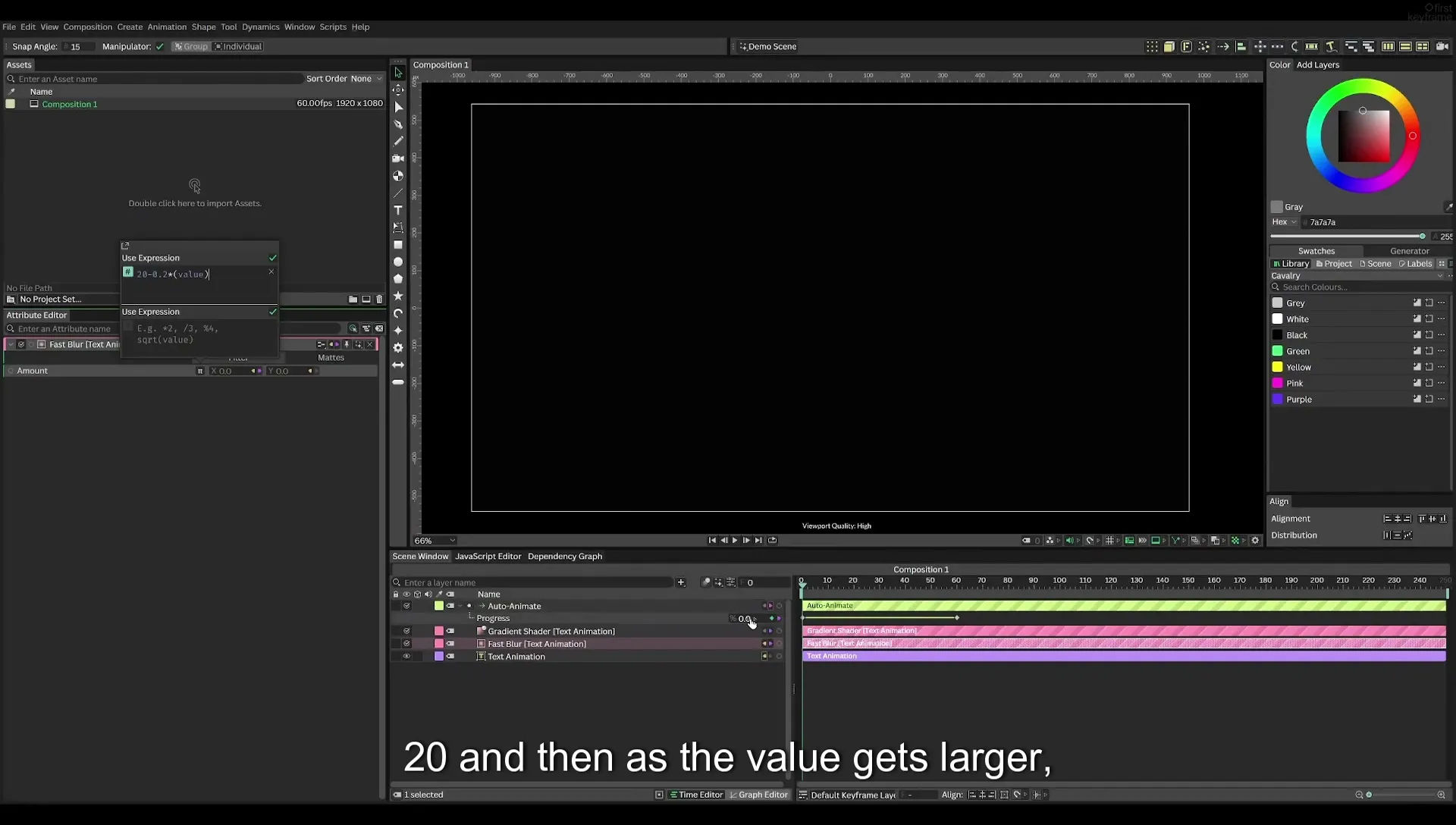 04 Animate Text Like Apple in Cavalry App (free) - Image 560