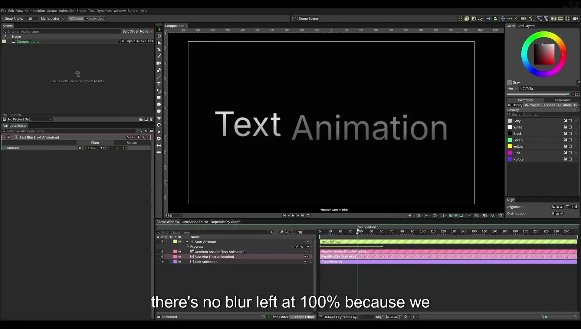 04 Animate Text Like Apple in Cavalry App (free) - Image 572