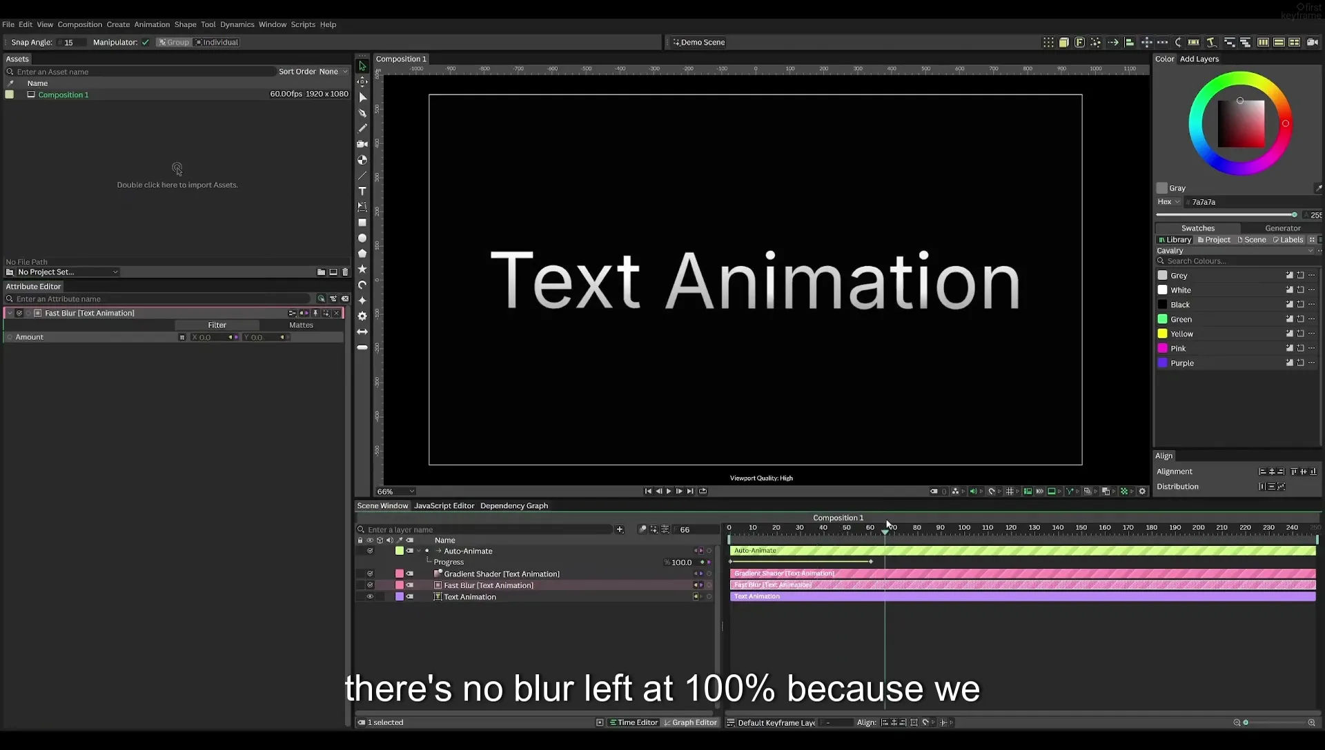 04 Animate Text Like Apple in Cavalry App (free) - Image 573