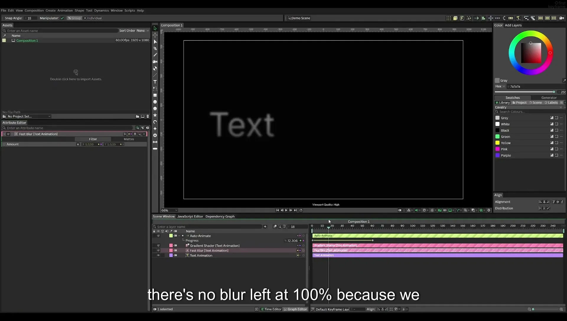 04 Animate Text Like Apple in Cavalry App (free) - Image 574