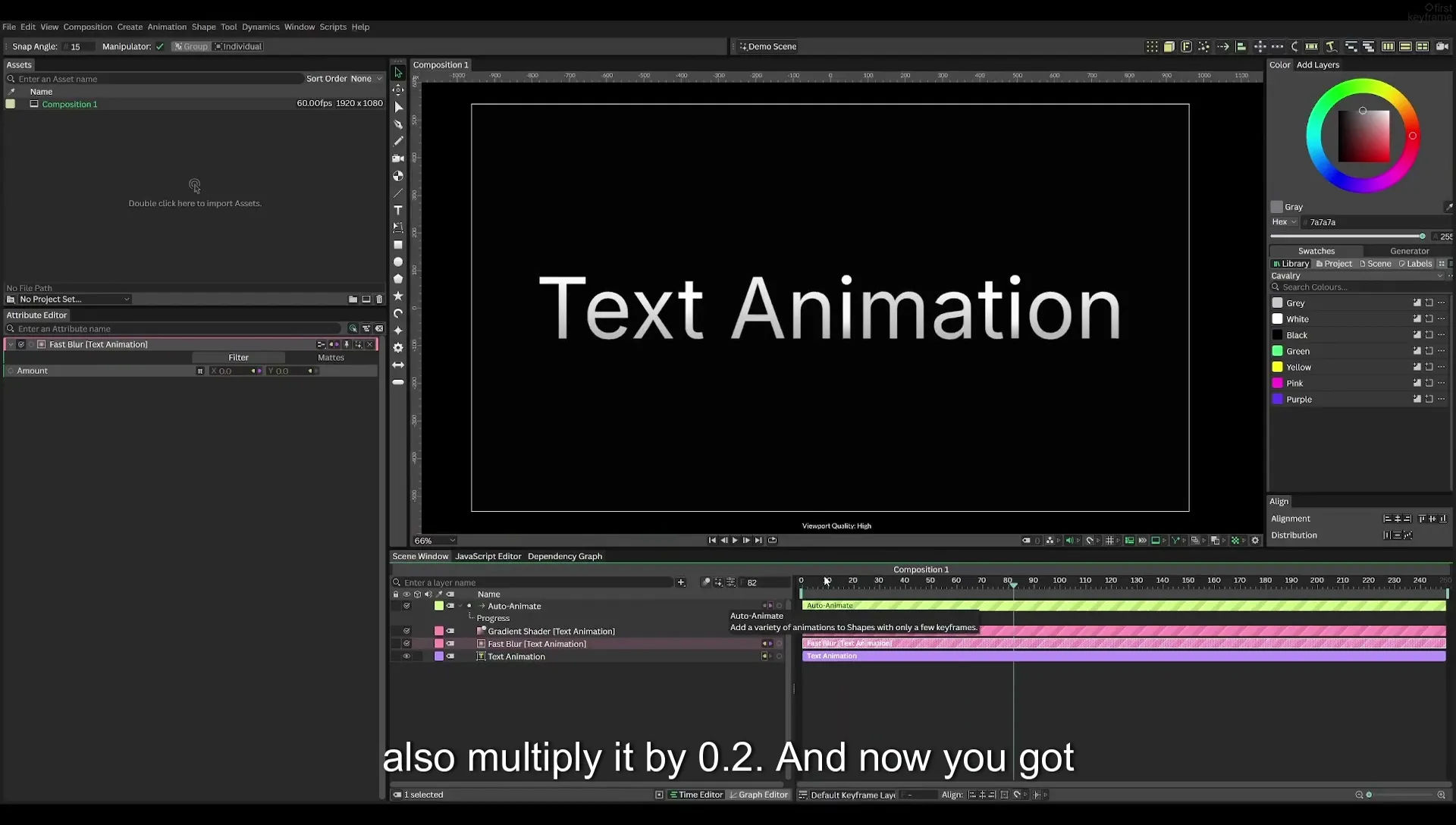04 Animate Text Like Apple in Cavalry App (free) - Image 580