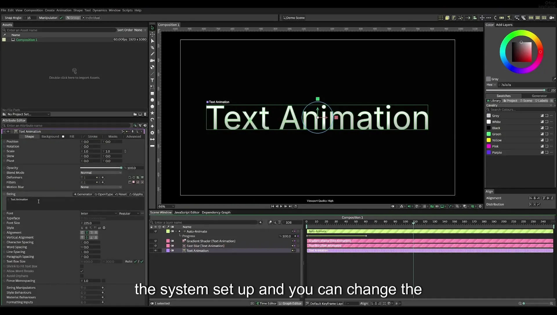 04 Animate Text Like Apple in Cavalry App (free) - Image 583