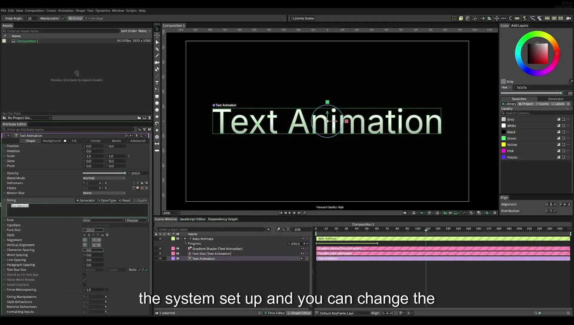 04 Animate Text Like Apple in Cavalry App (free) - Image 584