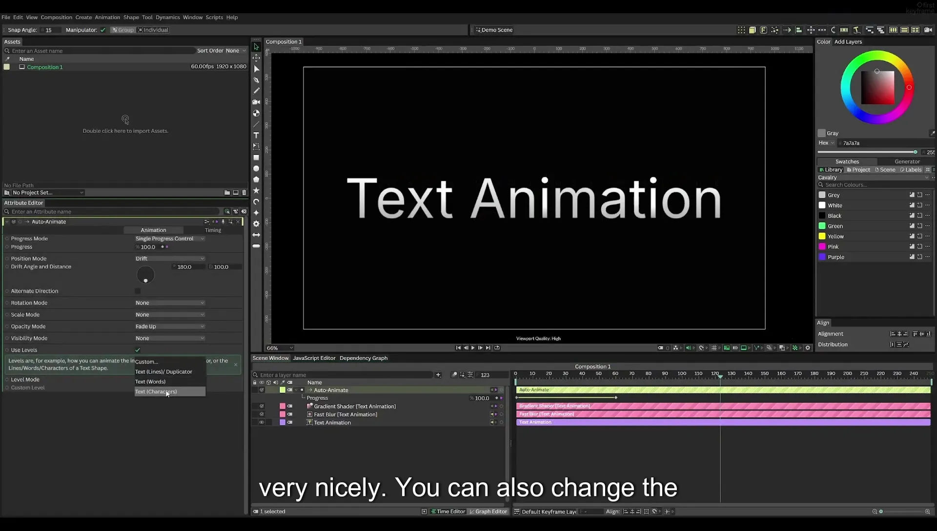 04 Animate Text Like Apple in Cavalry App (free) - Image 591