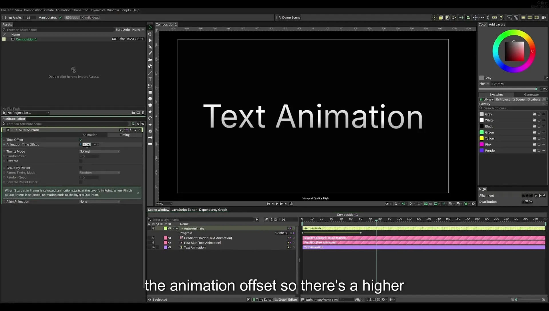 04 Animate Text Like Apple in Cavalry App (free) - Image 600
