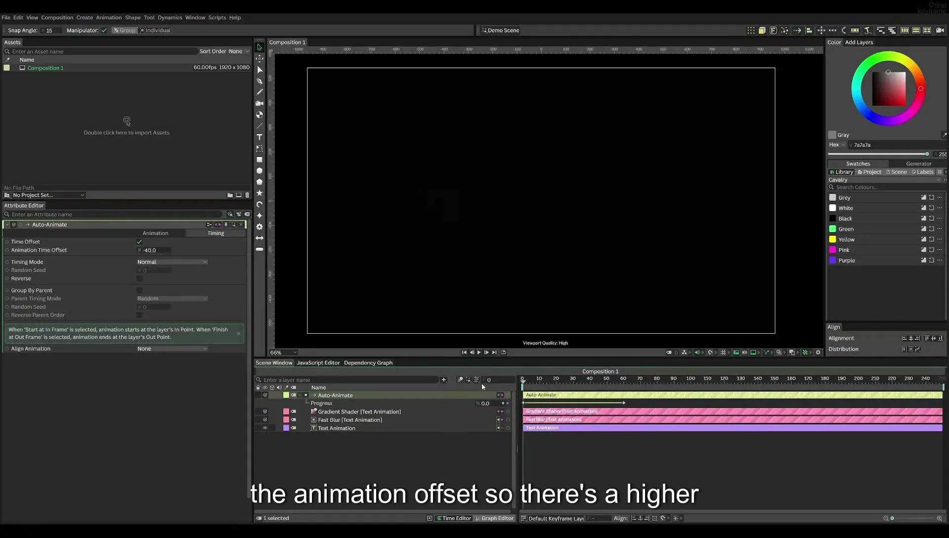 04 Animate Text Like Apple in Cavalry App (free) - Image 602