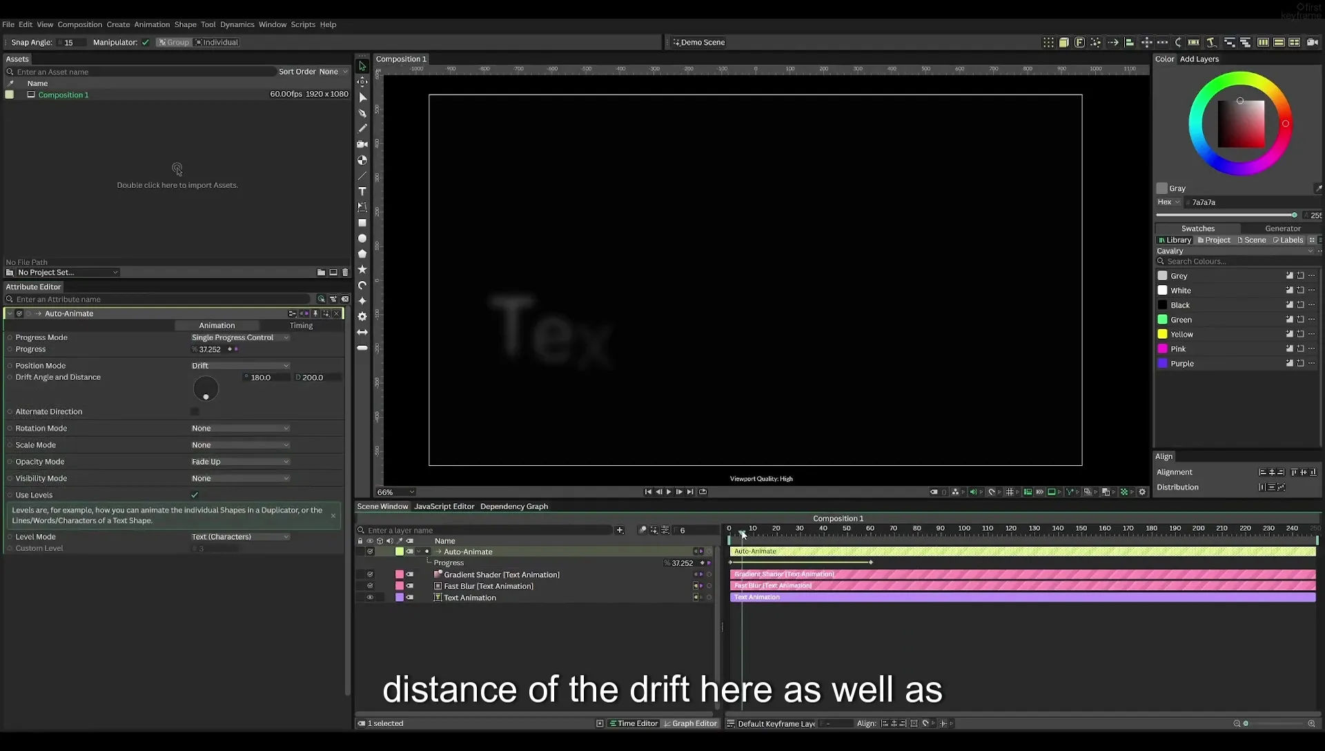 04 Animate Text Like Apple in Cavalry App (free) - Image 610