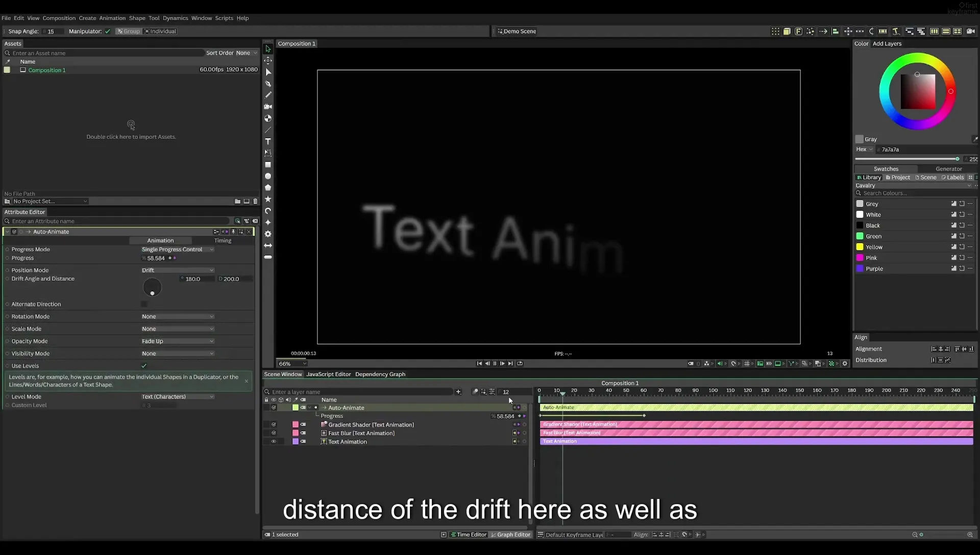 04 Animate Text Like Apple in Cavalry App (free) - Image 611