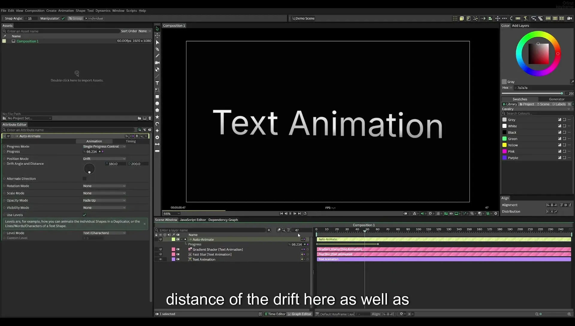 04 Animate Text Like Apple in Cavalry App (free) - Image 612