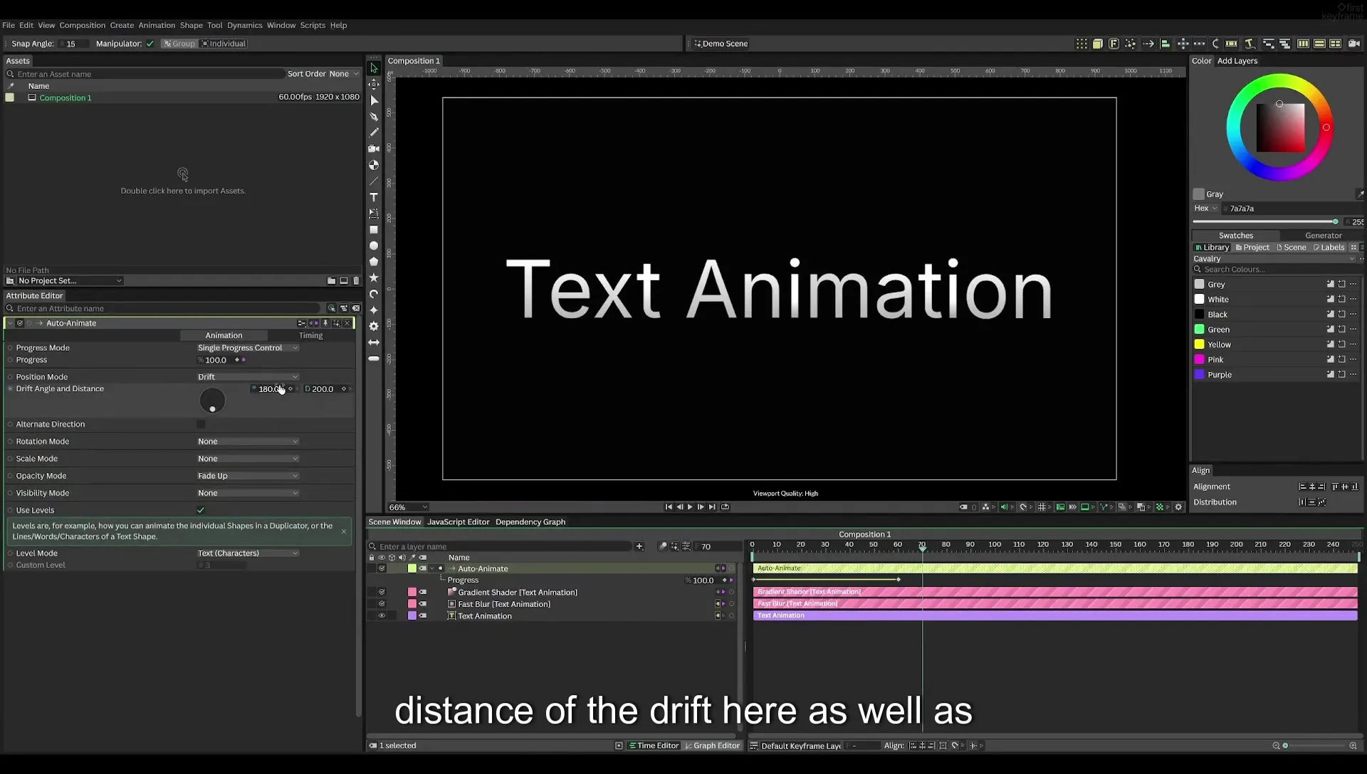 04 Animate Text Like Apple in Cavalry App (free) - Image 613
