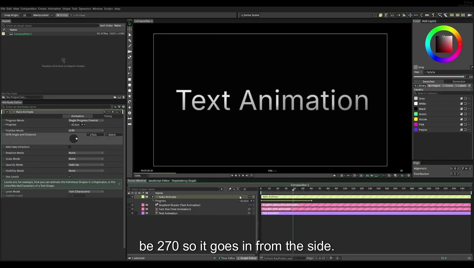 04 Animate Text Like Apple in Cavalry App (free) - Image 621