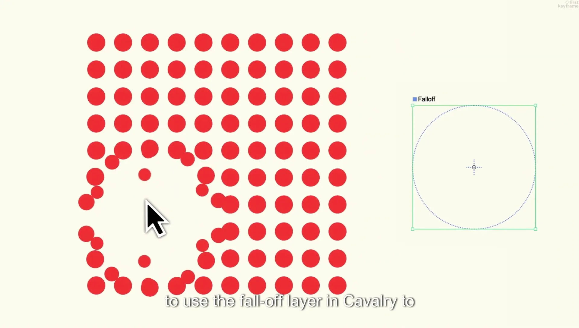 06 Falloff Force | Cavalry App Tutorial - Image 7