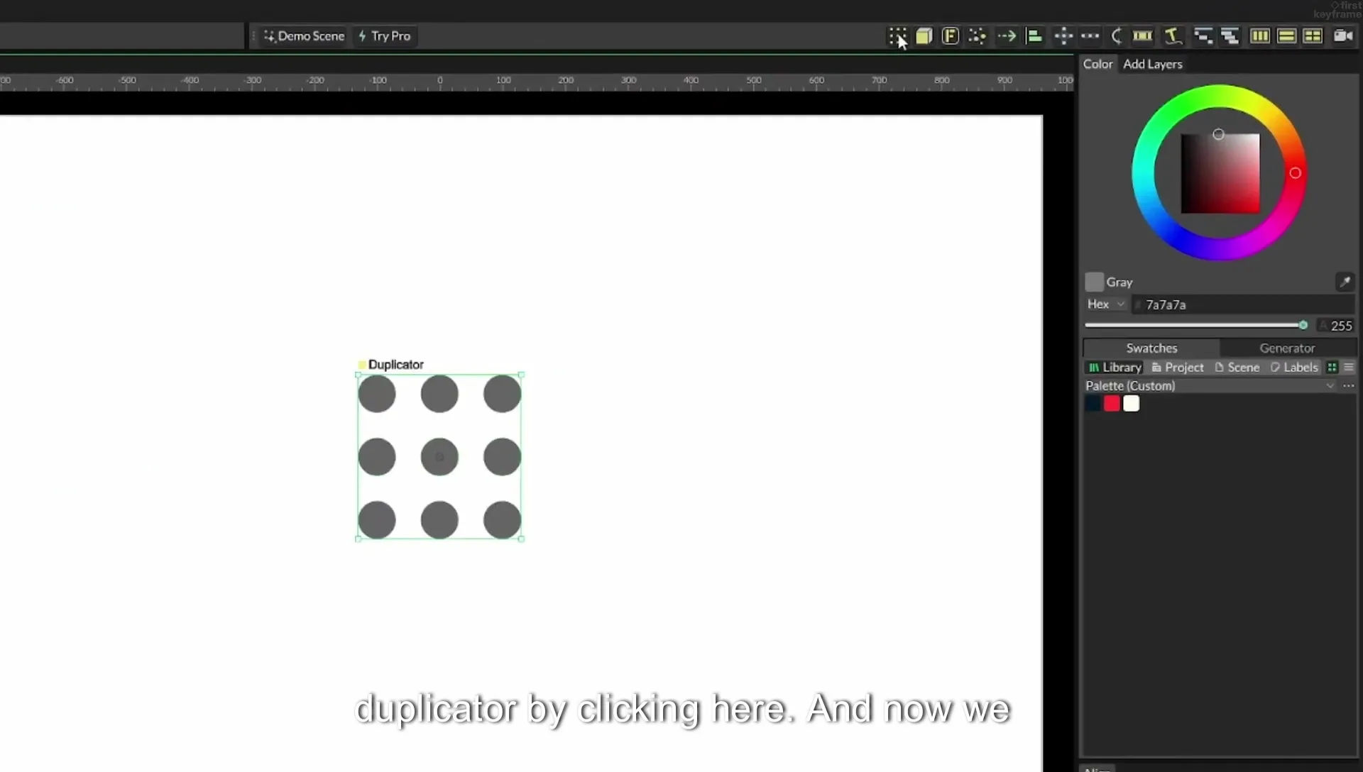 06 Falloff Force | Cavalry App Tutorial - Image 58