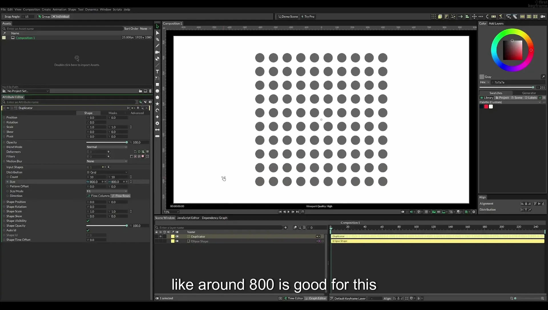 06 Falloff Force | Cavalry App Tutorial - Image 82