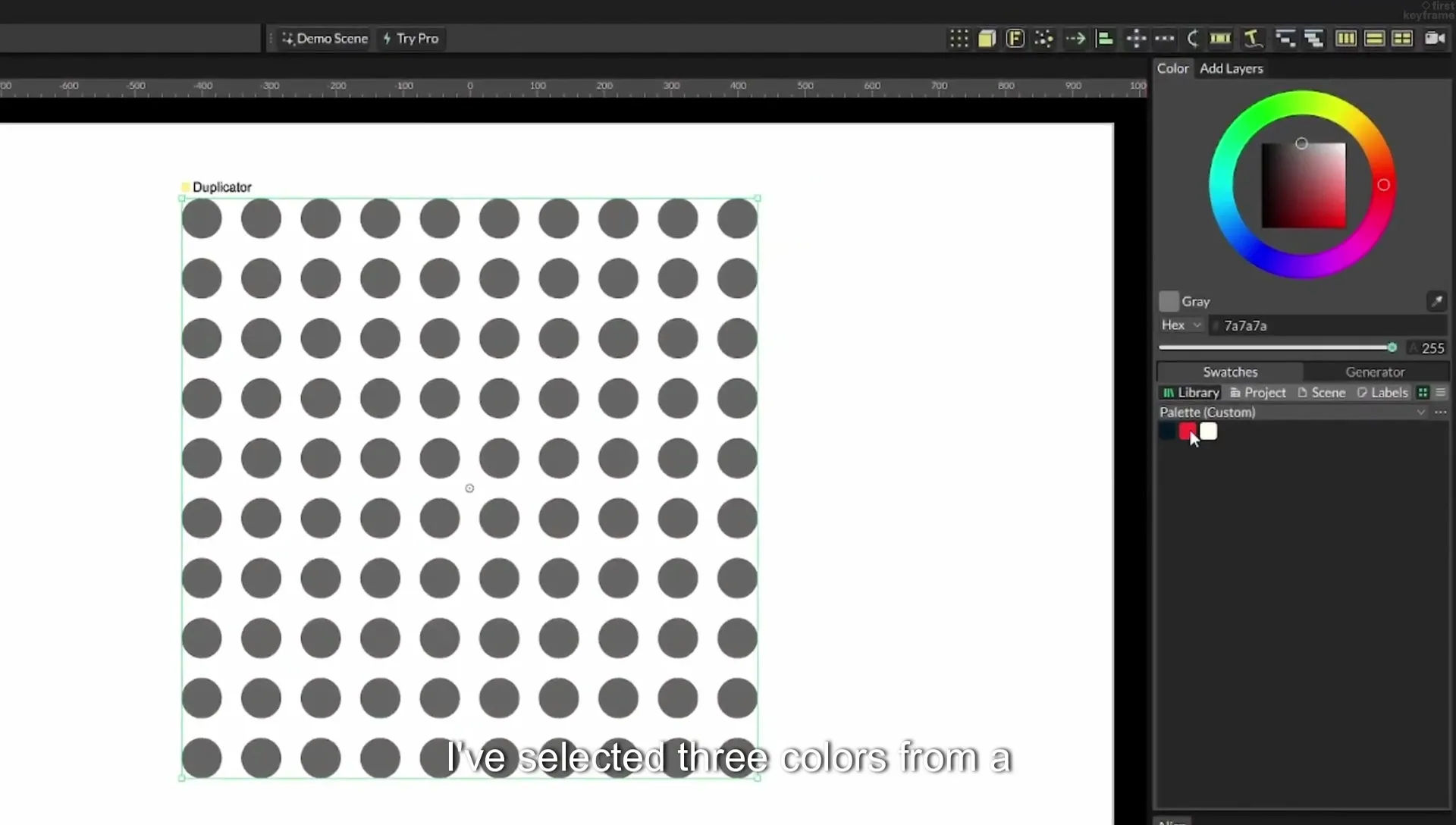 06 Falloff Force | Cavalry App Tutorial - Image 94