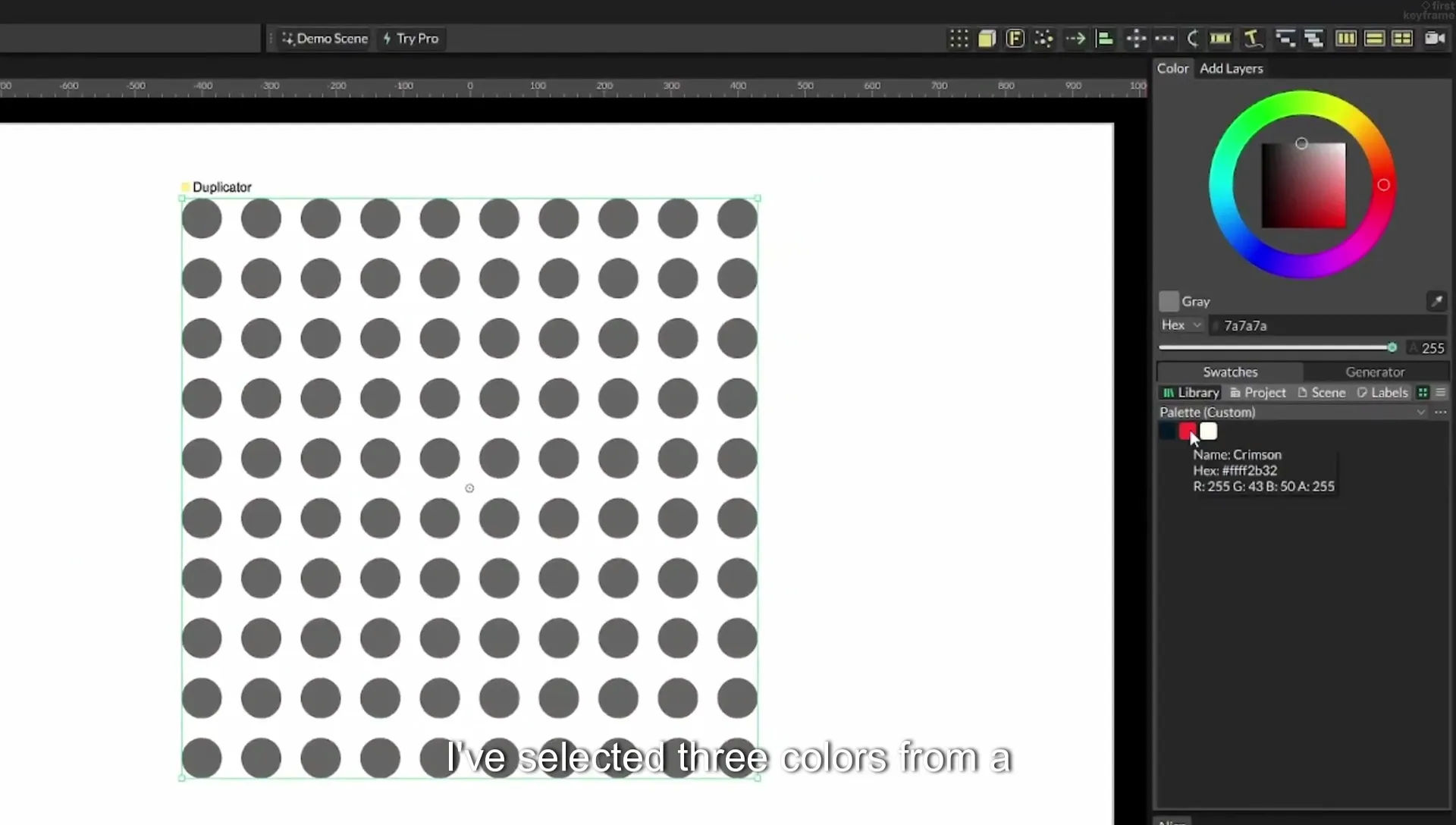 06 Falloff Force | Cavalry App Tutorial - Image 95