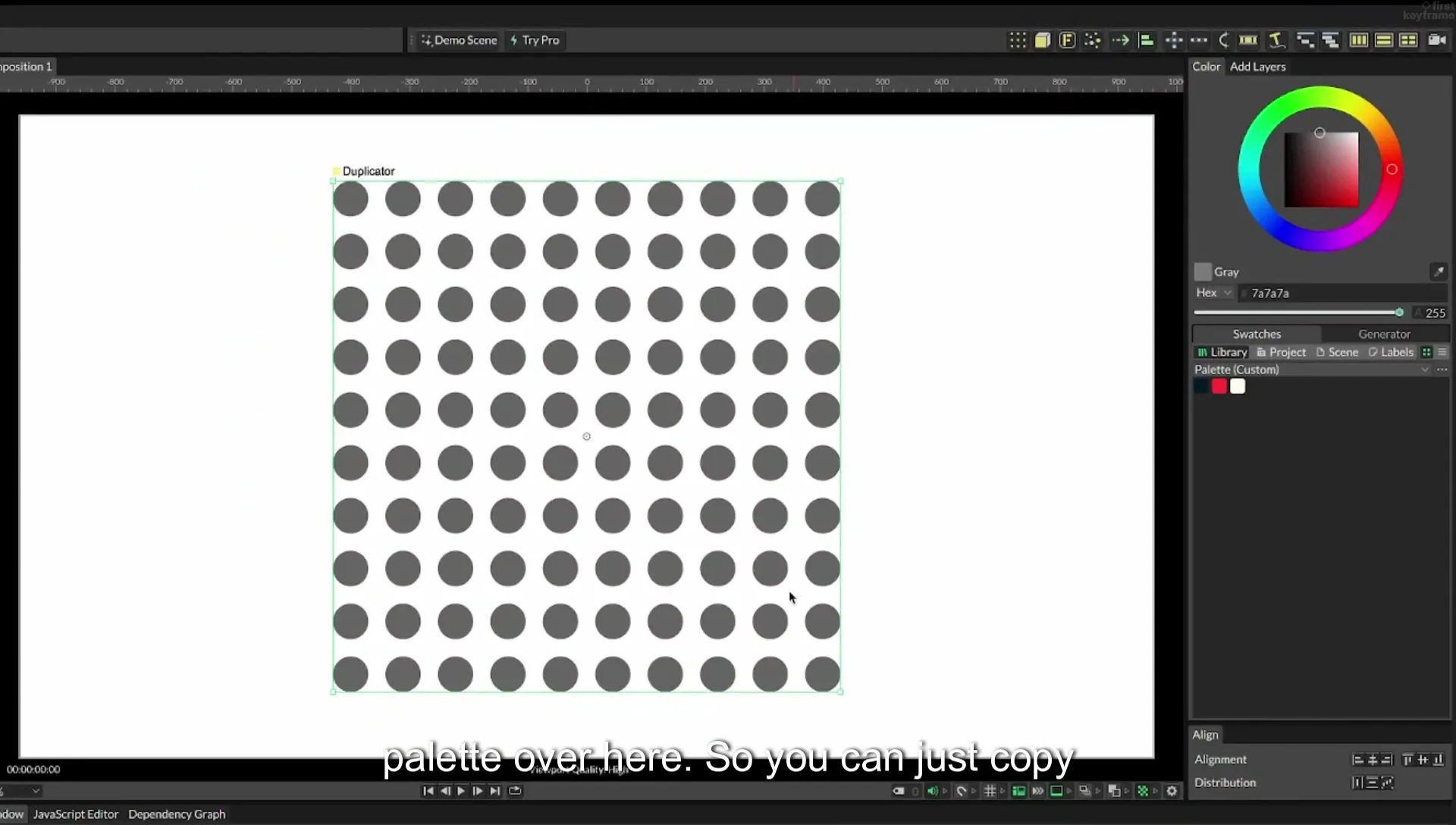 06 Falloff Force | Cavalry App Tutorial - Image 96