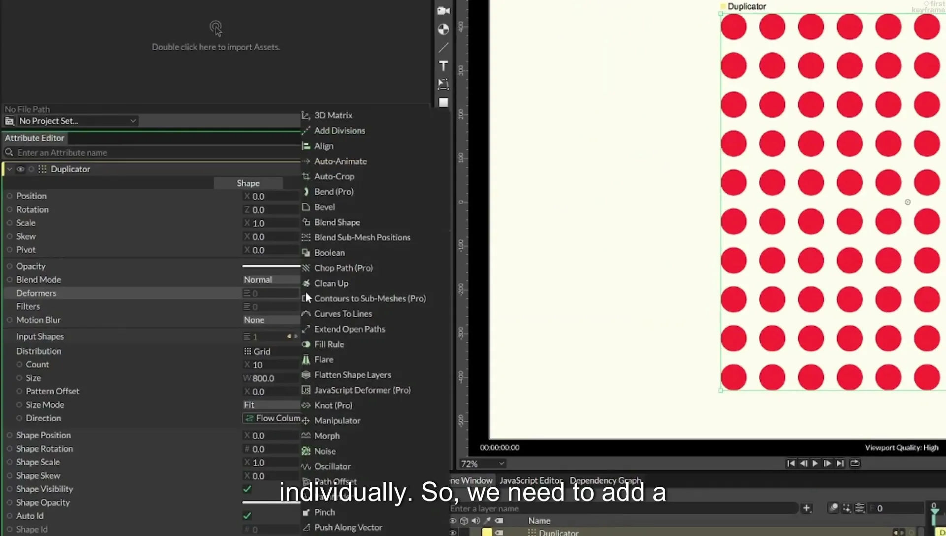 06 Falloff Force | Cavalry App Tutorial - Image 141