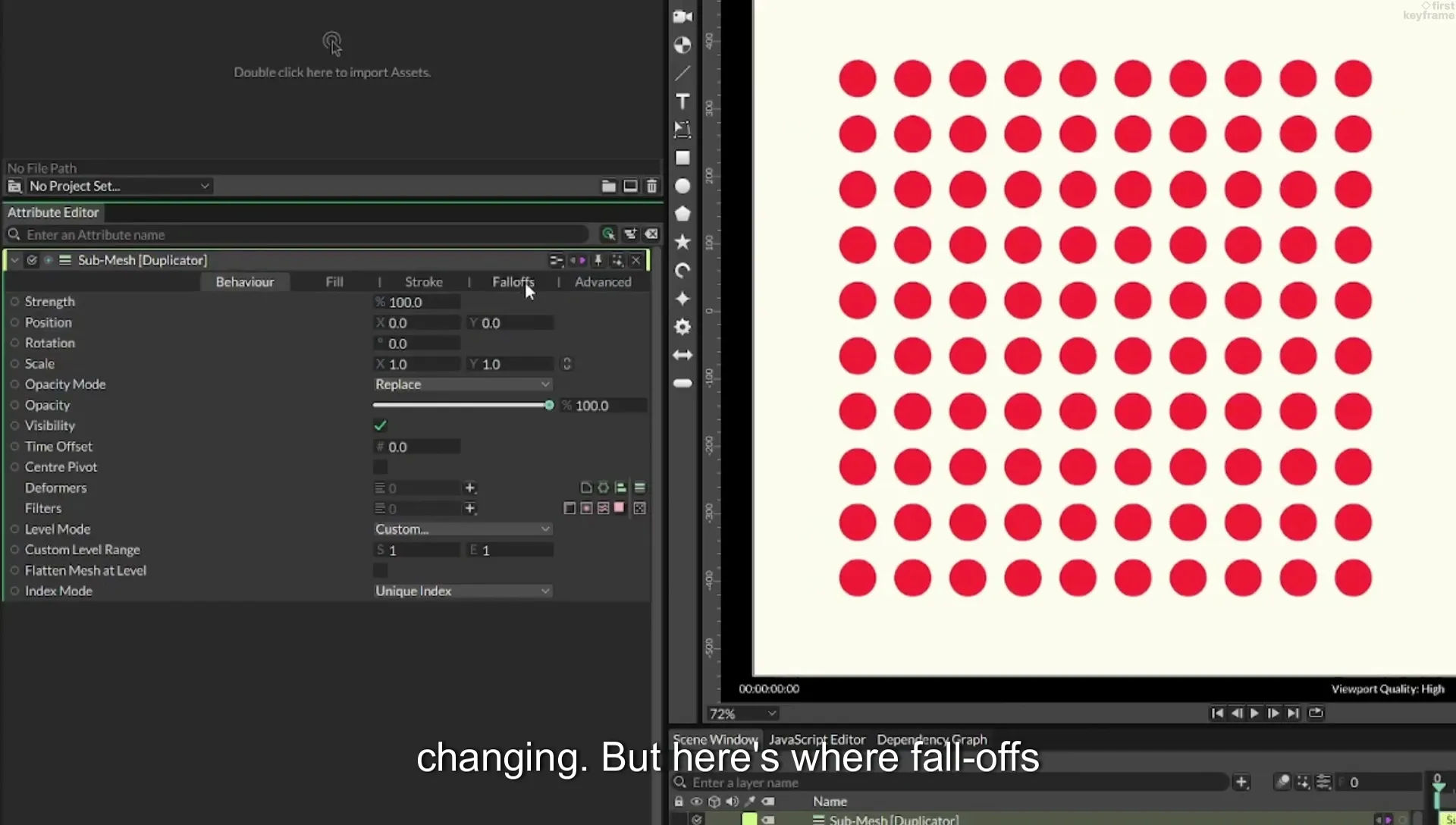 06 Falloff Force | Cavalry App Tutorial - Image 163