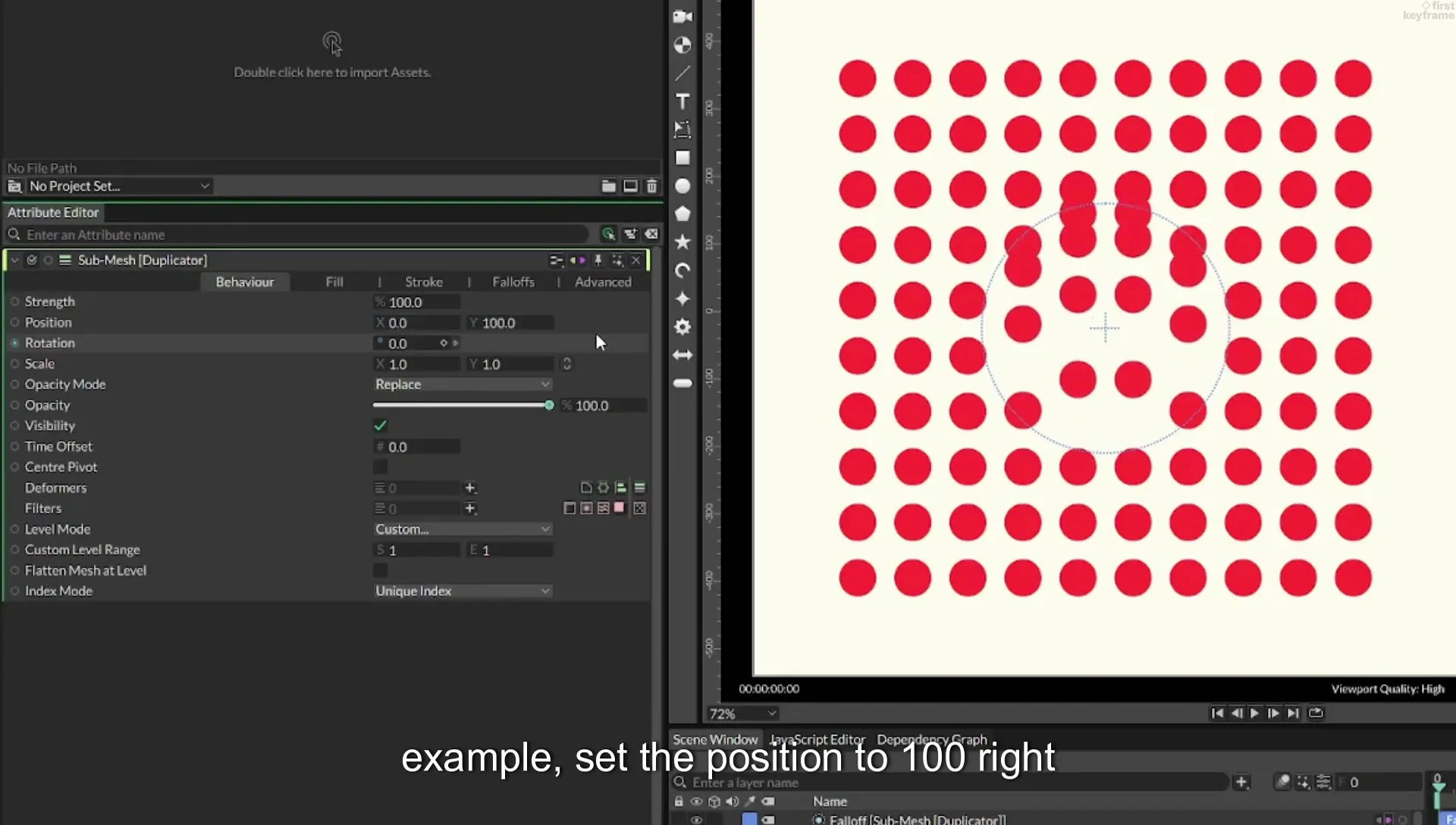 06 Falloff Force | Cavalry App Tutorial - Image 204