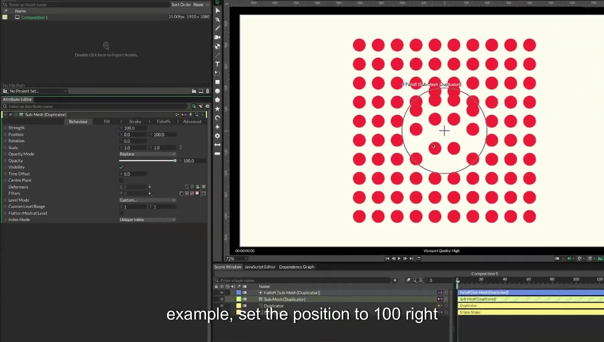06 Falloff Force | Cavalry App Tutorial - Image 206