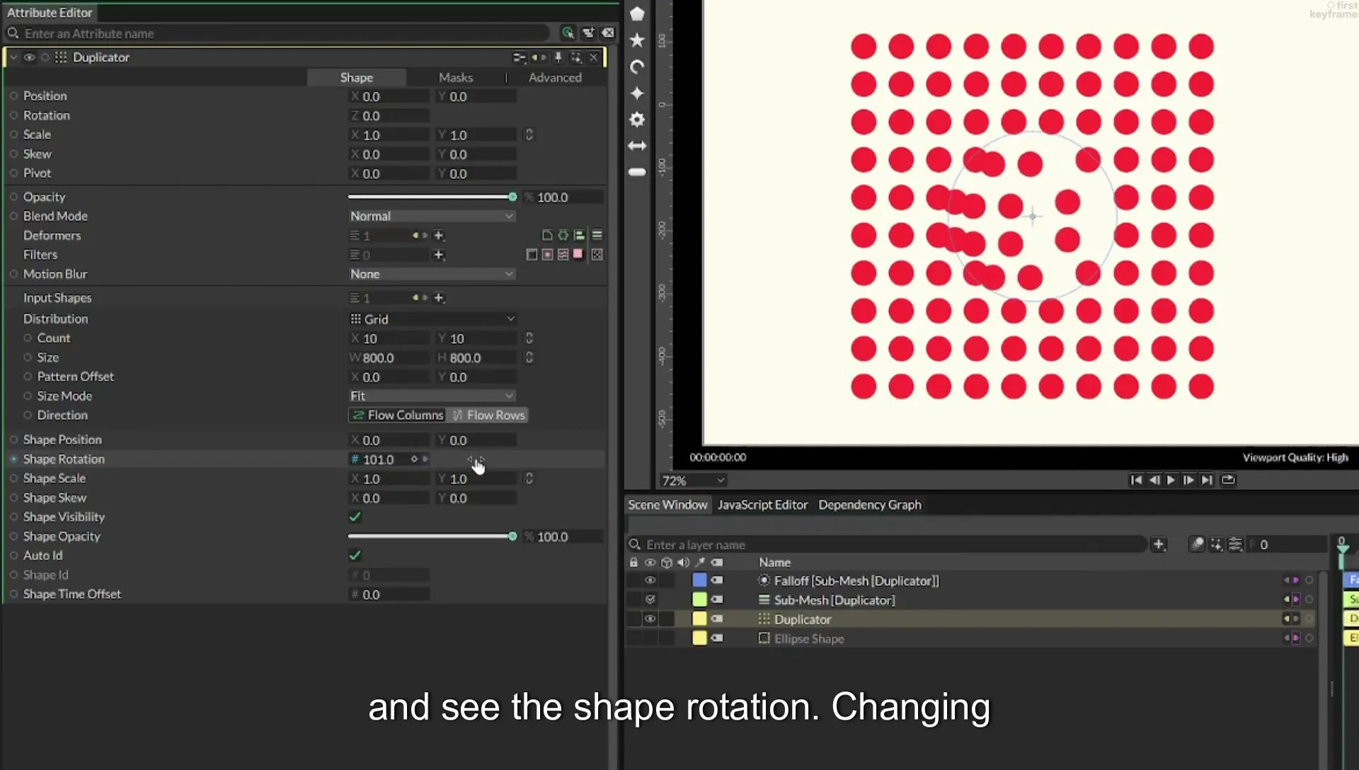06 Falloff Force | Cavalry App Tutorial - Image 236