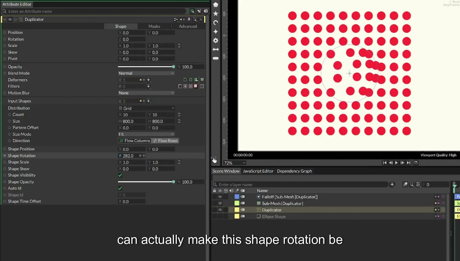06 Falloff Force | Cavalry App Tutorial - Image 252