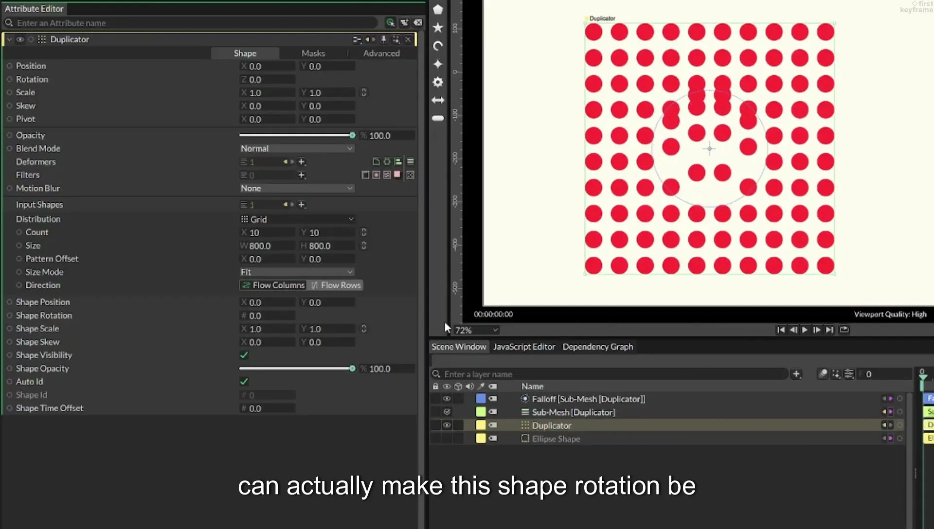 06 Falloff Force | Cavalry App Tutorial - Image 253