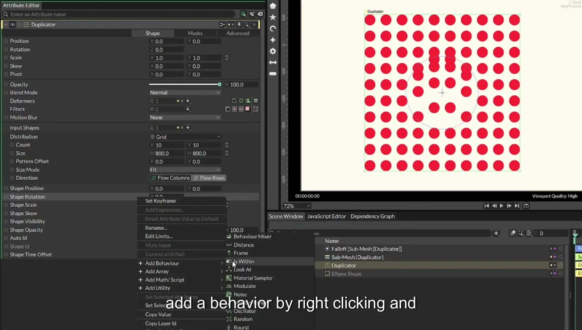 06 Falloff Force | Cavalry App Tutorial - Image 260