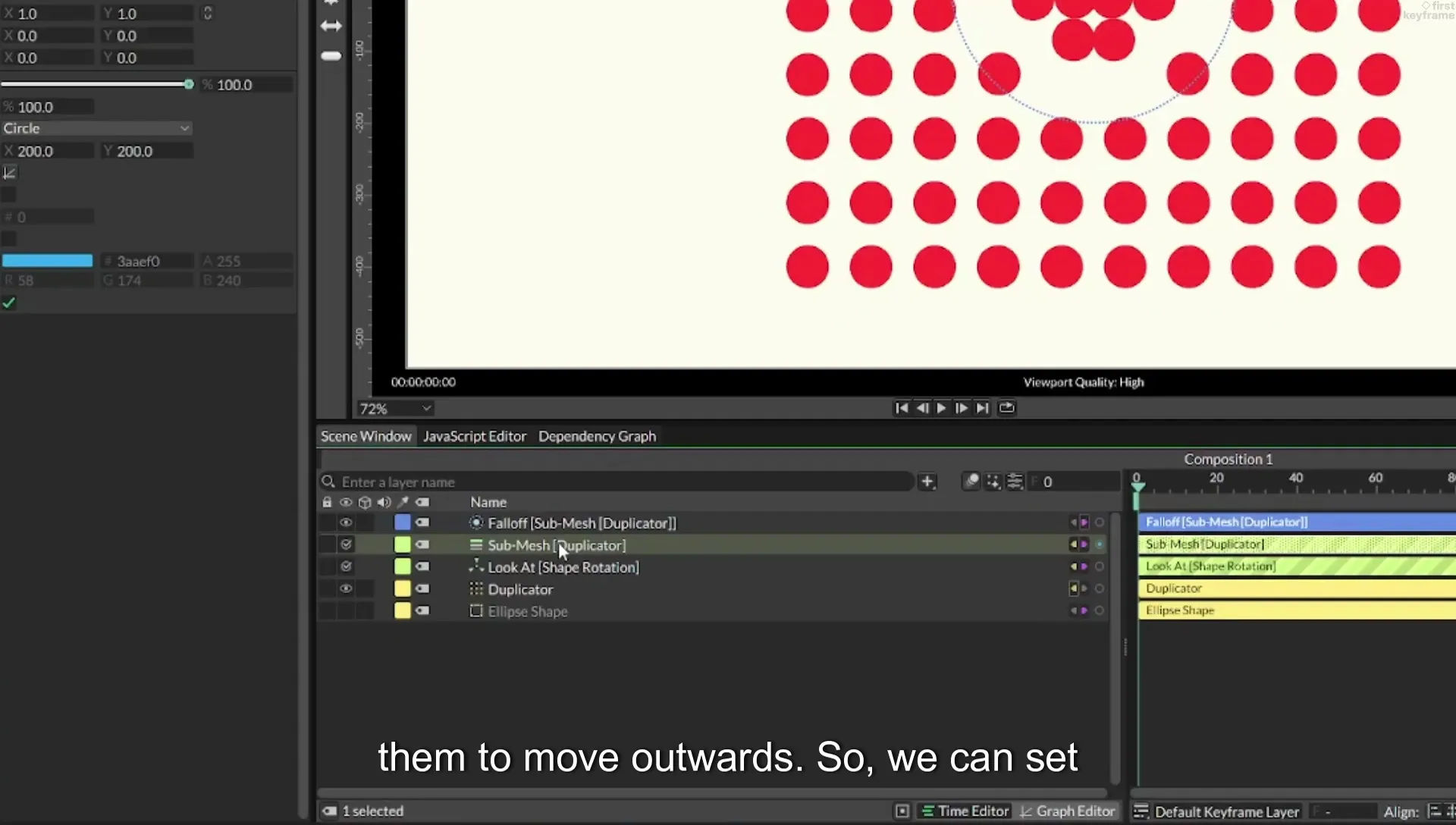 06 Falloff Force | Cavalry App Tutorial - Image 303
