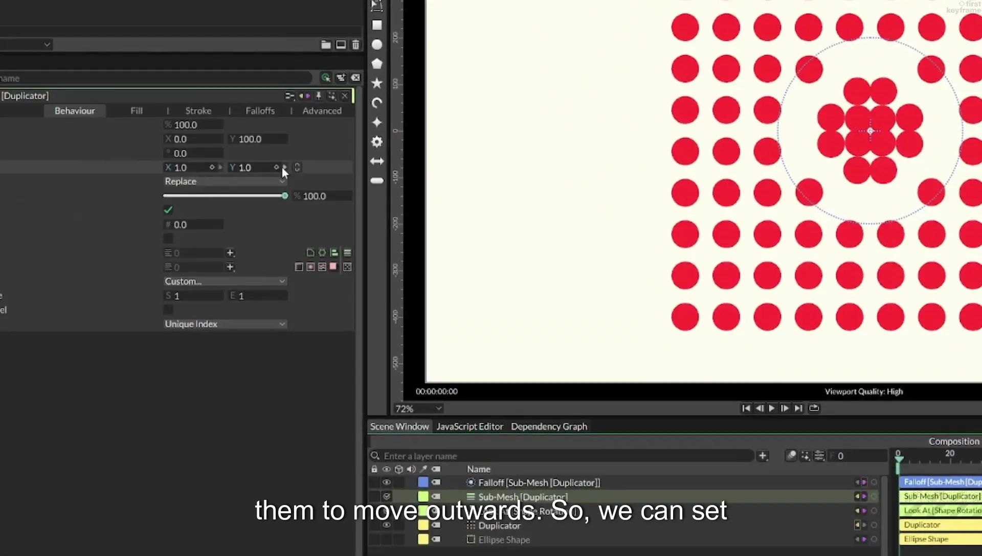 06 Falloff Force | Cavalry App Tutorial - Image 304