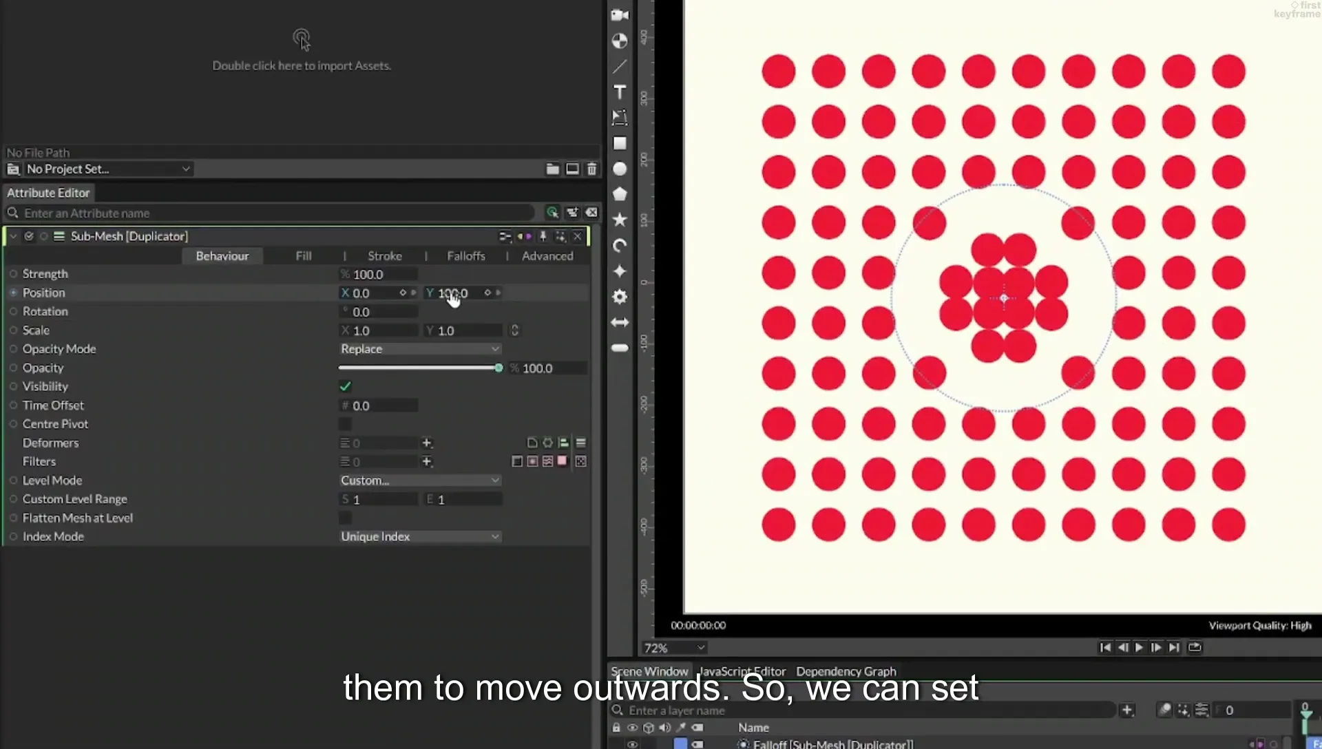 06 Falloff Force | Cavalry App Tutorial - Image 305