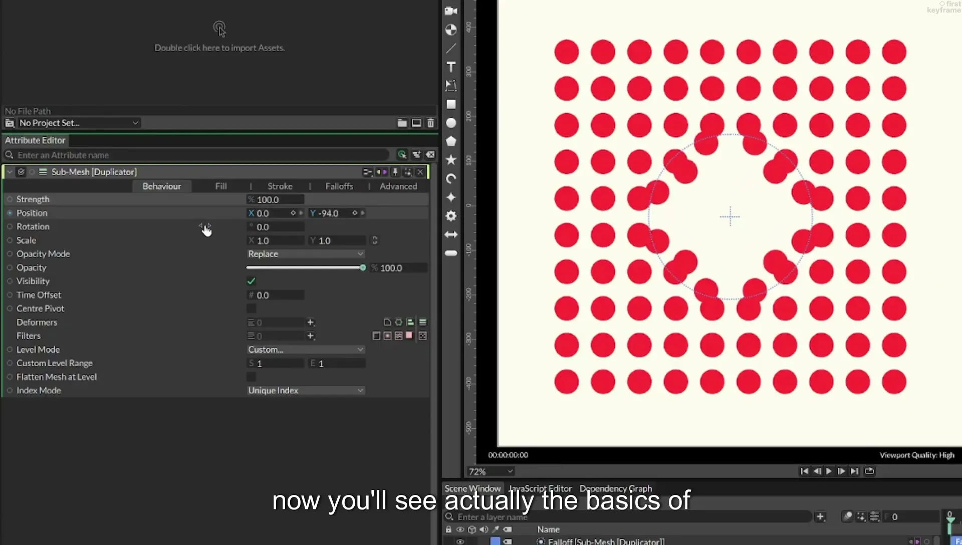 06 Falloff Force | Cavalry App Tutorial - Image 313