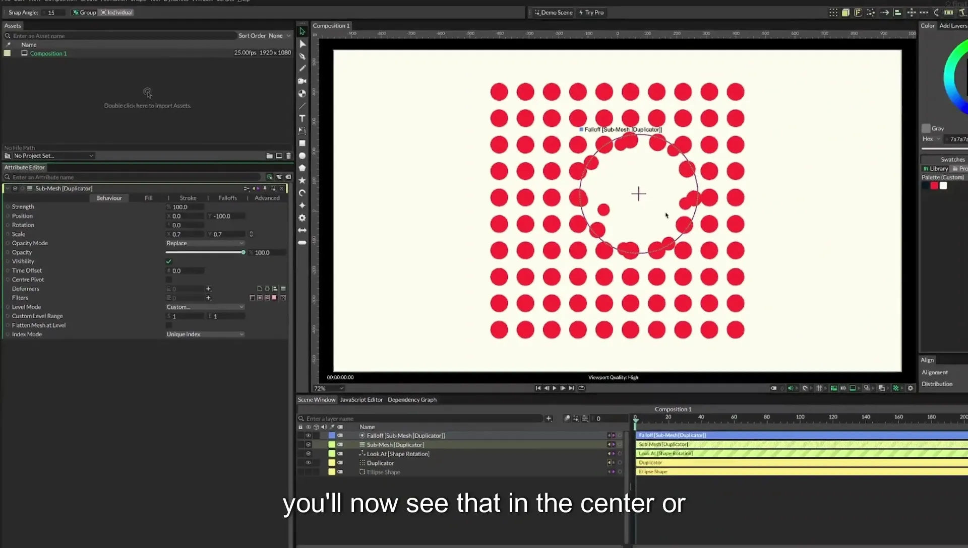 06 Falloff Force | Cavalry App Tutorial - Image 354