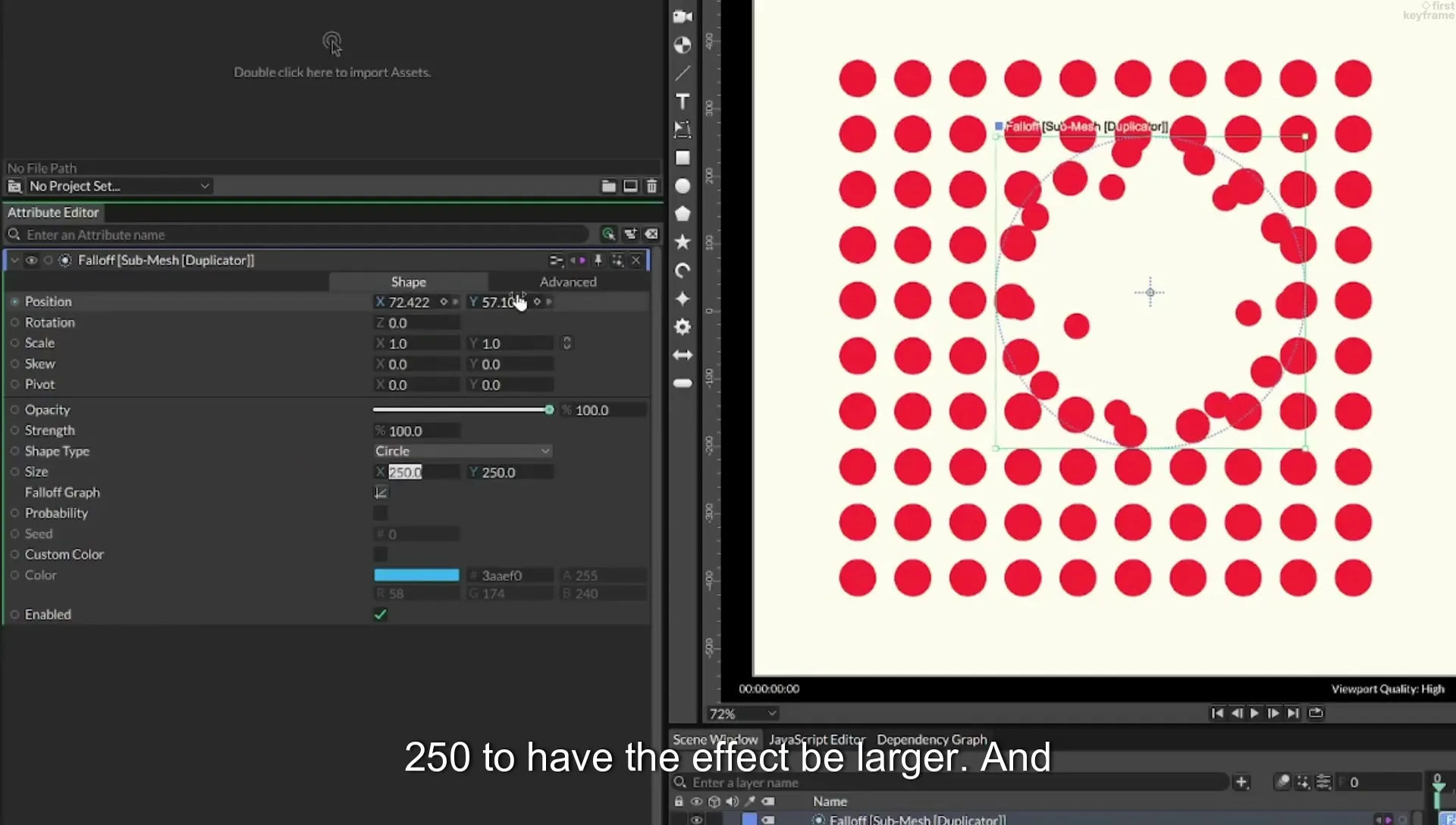 06 Falloff Force | Cavalry App Tutorial - Image 377