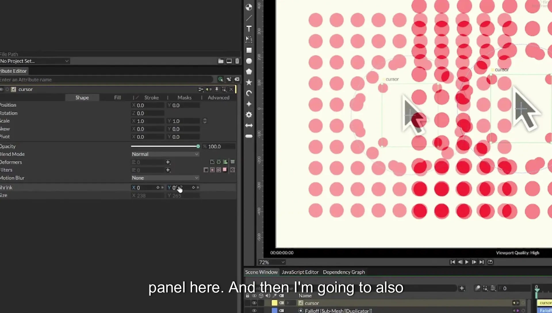 06 Falloff Force | Cavalry App Tutorial - Image 408