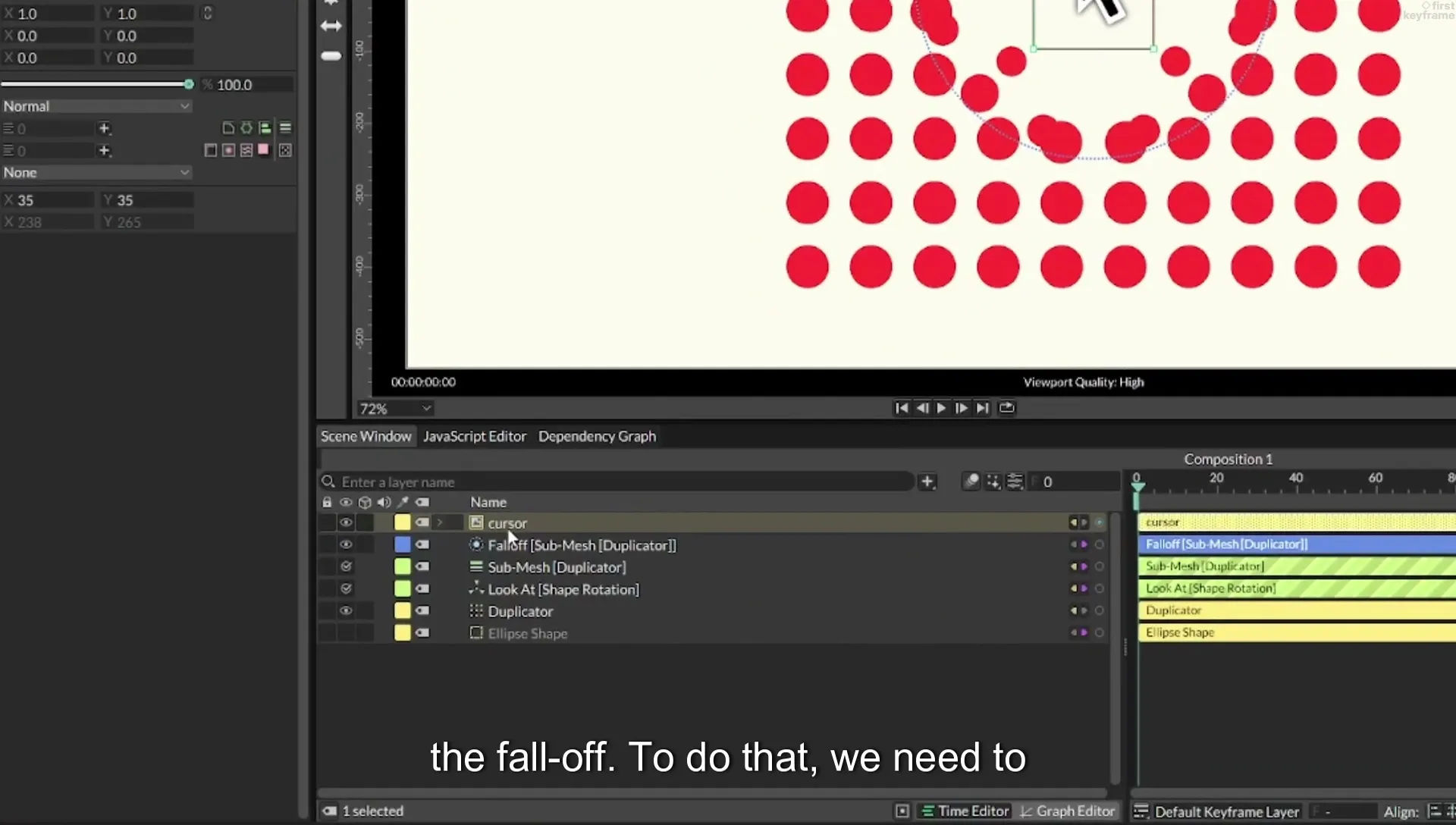06 Falloff Force | Cavalry App Tutorial - Image 425